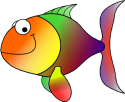 Un pesciolino colorato